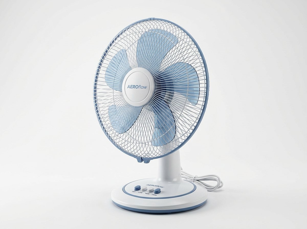 LIMRA Compact Desk Fan 300mm (Sample Product — Replace Details)